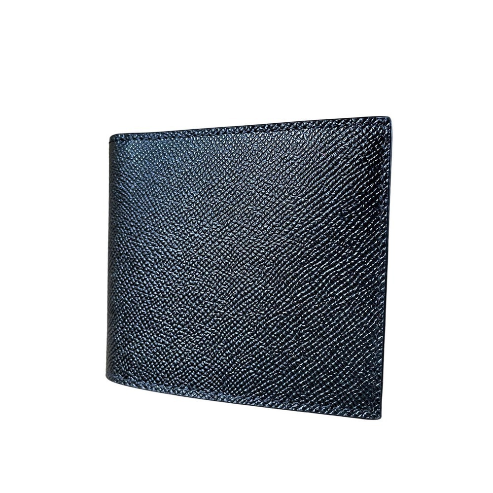 NEW BURBERRY 8014653 GRAINY LEATHER INTERNATIONAL BIFOLD WALLET with logo - Picture 11 of 13